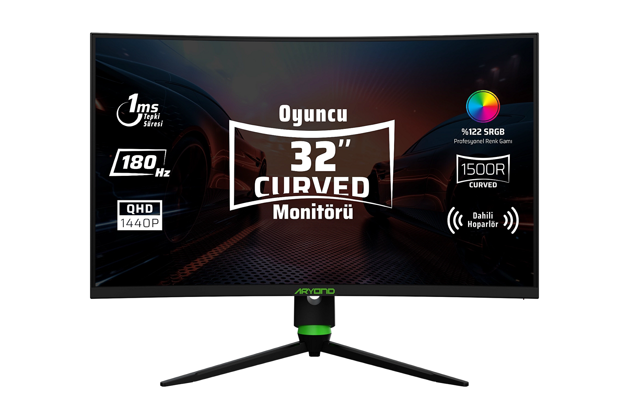 Aryond A32 V2 QHD 180 Hz 1Ms Oyuncu Monitörü 26000